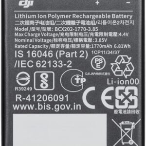 DJI Osmo Action Extreme Battery, Compatibility: Osmo Action 3, Osmo Action 4, Osmo Action 5 Pro